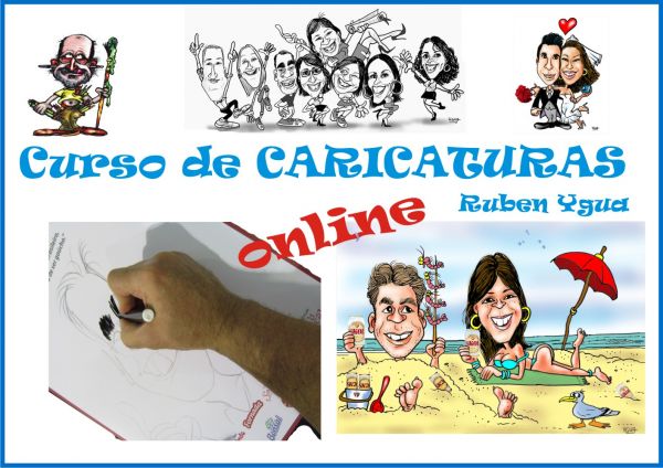 CURSO DE CARICATURAS ONLINE